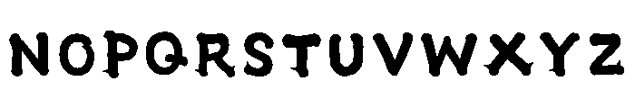 Ads Fude77 Regular Font UPPERCASE