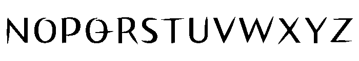 Ads Furyu Regular Font UPPERCASE