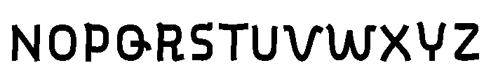 Ads Gatten Regular Font UPPERCASE