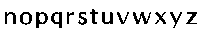 Ads Highcollar Regular Font LOWERCASE