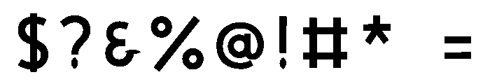 Ads Hotaru Regular Font OTHER CHARS