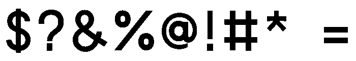 Ads Ikikoku Regular Font OTHER CHARS