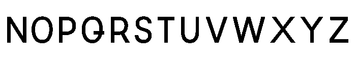 Ads Ikikoku Regular Font UPPERCASE