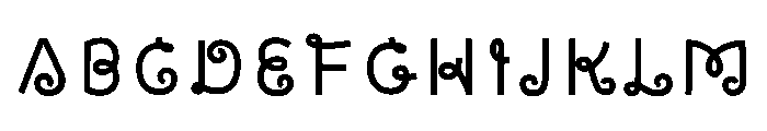 Ads Kazguruma Regular Font UPPERCASE