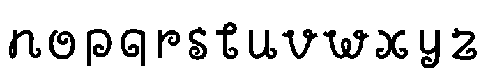 Ads Kazguruma Regular Font LOWERCASE