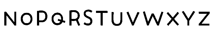 Ads Kodama Regular Font UPPERCASE