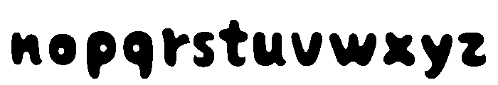 Ads Kurumilk Regular Font LOWERCASE