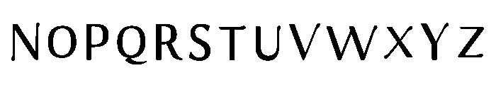 Ads Namikaze Regular Font UPPERCASE