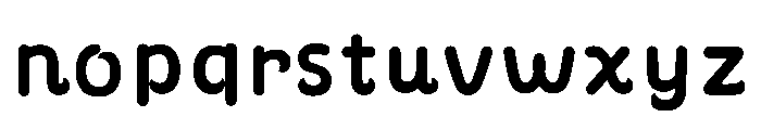 Ads Pocchi Regular Font LOWERCASE
