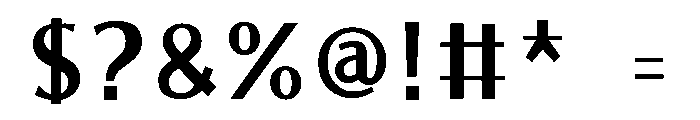 Ads Pops Regular Font OTHER CHARS