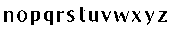 Ads Pops Regular Font LOWERCASE