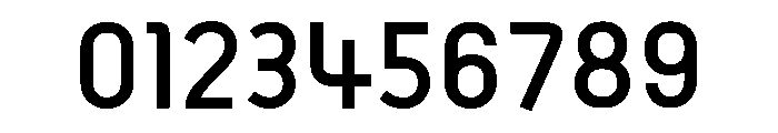 Ads Route7 Regular Font OTHER CHARS