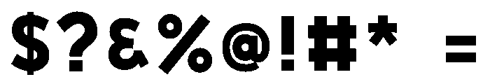 Ads Rumba Regular Font OTHER CHARS