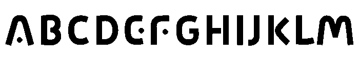 Ads Saikoro Regular Font UPPERCASE