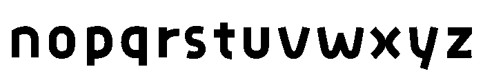 Ads Saikoro Regular Font LOWERCASE