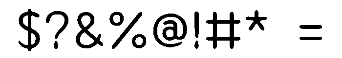 Ads Shingakuen Regular Font OTHER CHARS