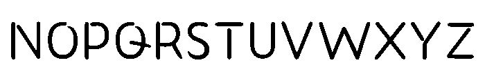 Ads Shingakuen Regular Font UPPERCASE