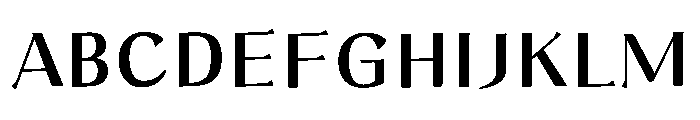 Ads Shiokaze Regular Font UPPERCASE