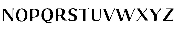 Ads Shiokaze Regular Font UPPERCASE