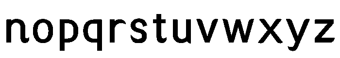 Ads Showwa70 Regular Font LOWERCASE