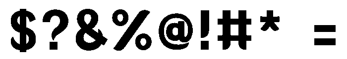 Ads Showwa80 Regular Font OTHER CHARS