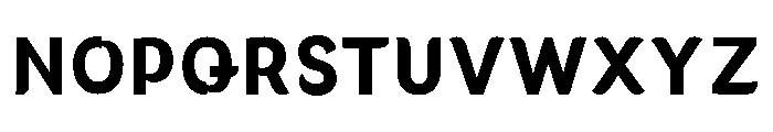 Ads Showwa80 Regular Font UPPERCASE