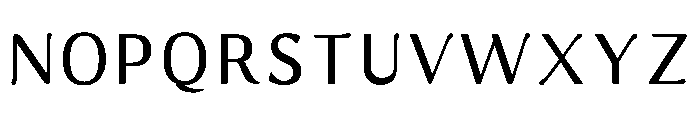 Ads Soyokaze Regular Font UPPERCASE