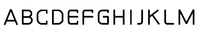 Ads Stage1 Regular Font UPPERCASE