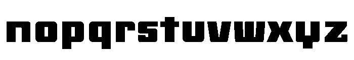 Ads Strong Regular Font LOWERCASE