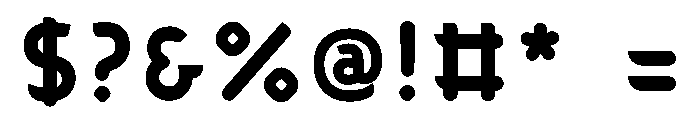 Ads Sugoroku Regular Font OTHER CHARS