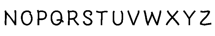 Ads Tomorrowdream Regular Font UPPERCASE