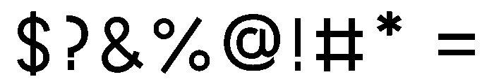Ads Tomorrowskip Regular Font OTHER CHARS