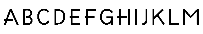 Ads Tomorrowskip Regular Font UPPERCASE