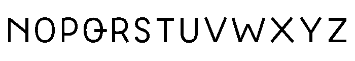 Ads Tomorrowskip Regular Font UPPERCASE