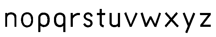 Ads Tomorrowskip Regular Font LOWERCASE
