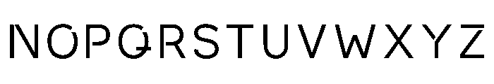 Ads Tomorrowwalk Regular Font UPPERCASE