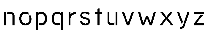 Ads Tomorrowwalk Regular Font LOWERCASE