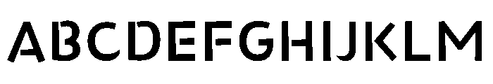 Ads Tree Regular Font UPPERCASE