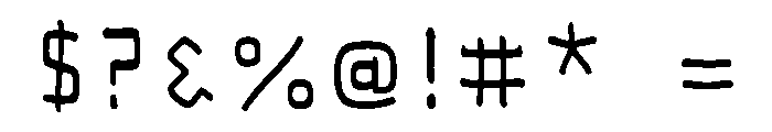 Ads Ungrou Regular Font OTHER CHARS