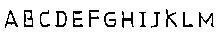 Ads Ungrou Regular Font UPPERCASE