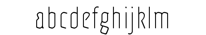 Adso UltraLight Font LOWERCASE