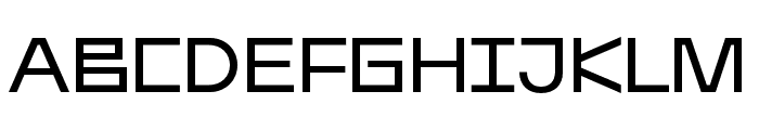 Afronaut Regular Font UPPERCASE