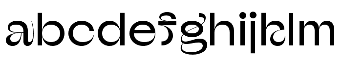 Afronaut Regular Font LOWERCASE