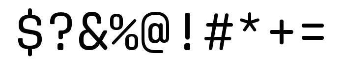 Aglet Mono Regular Font OTHER CHARS