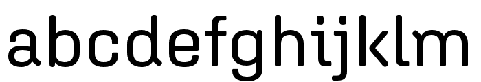 Aglet Sans Regular Font LOWERCASE