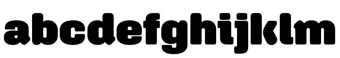 Aglet Sans Ultra Font LOWERCASE