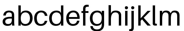 Aileron Regular Font LOWERCASE