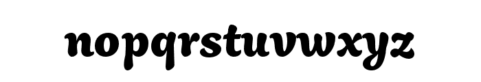 Aisha Arabic Extrabold Font LOWERCASE