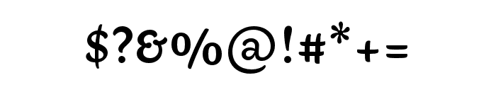 Aisha Arabic Semibold Font OTHER CHARS