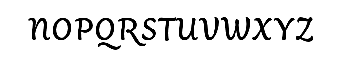 Aisha Latin Regular Font UPPERCASE